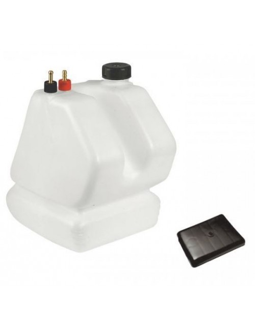Reservoir KG 8.5 litres, bouchon noir, fixation
