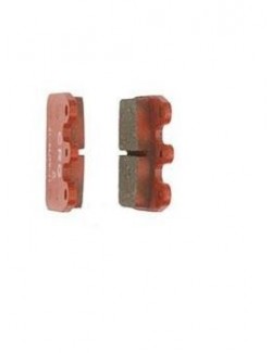 Jeu plaquettes de frein CRG VEN 05 rouge