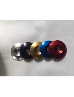 RONDELLE EVASEE 34 x 8mm EN ALUMINIUM ANODISEE 
