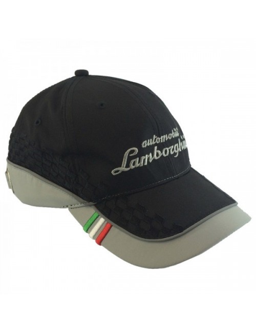 Casquette LAMBORGHINI PILOTE SQ officiel noire