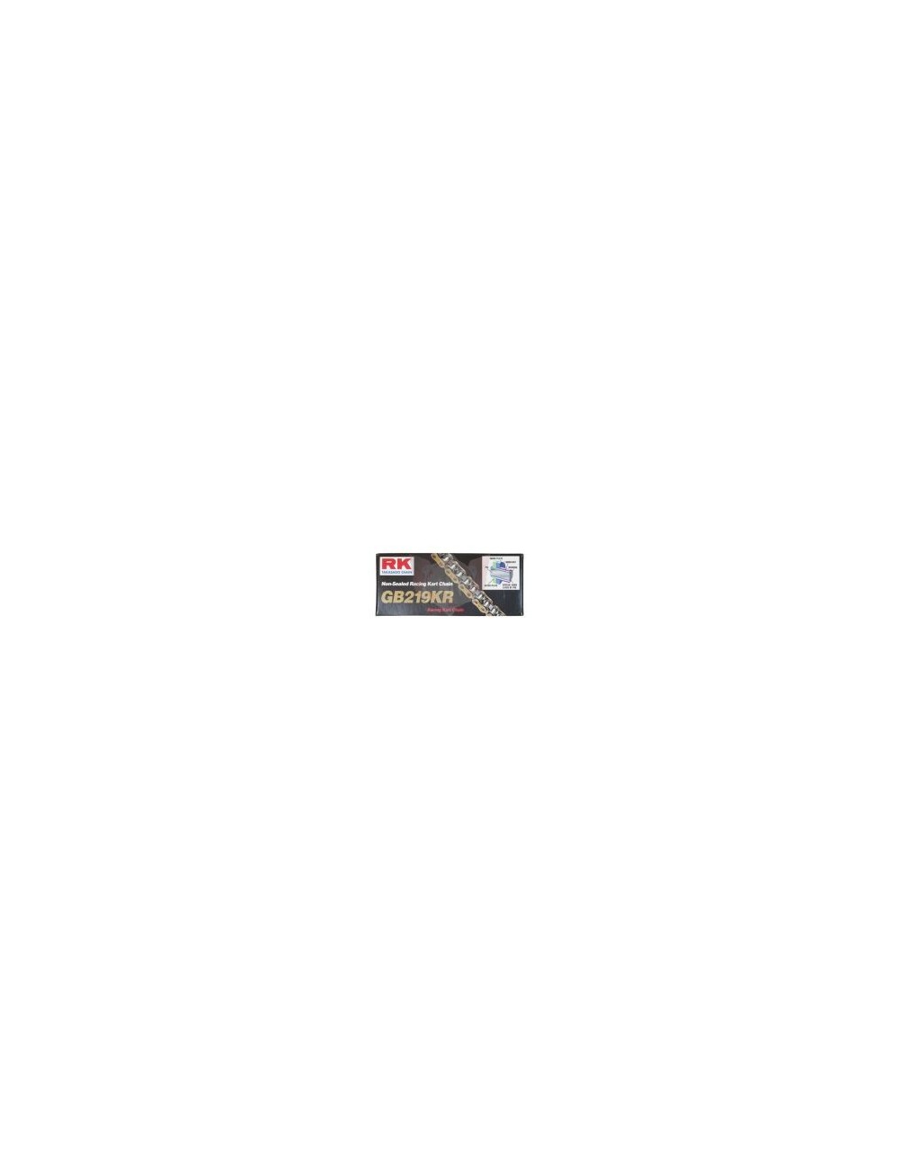 ideal pour votre kart Chaine RK GB219KR -MAGICKART ideal pour votre kart Chaine RK GB219KR -MAGICKART