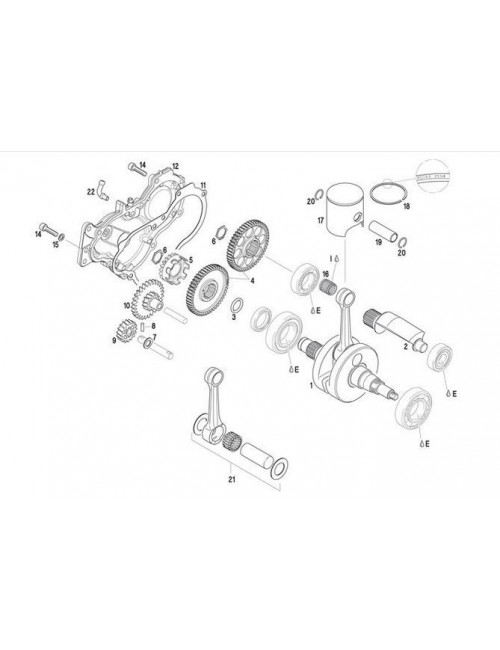 ROTAX JOINT CUIVRE COUVERCLE CARTER 6X10-Magickart