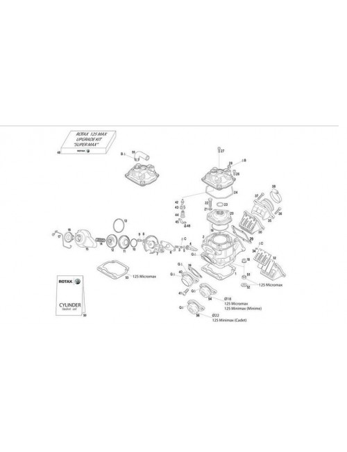 Joint d'embase cylindre 0,2mm