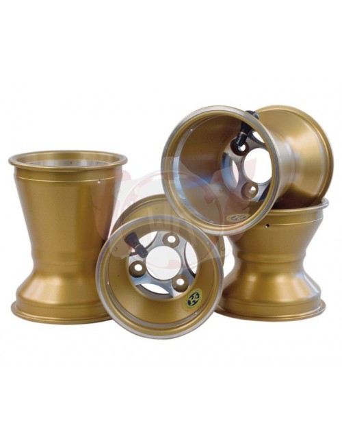 Set 4 jantes 125cc aluminium 130/180 racing