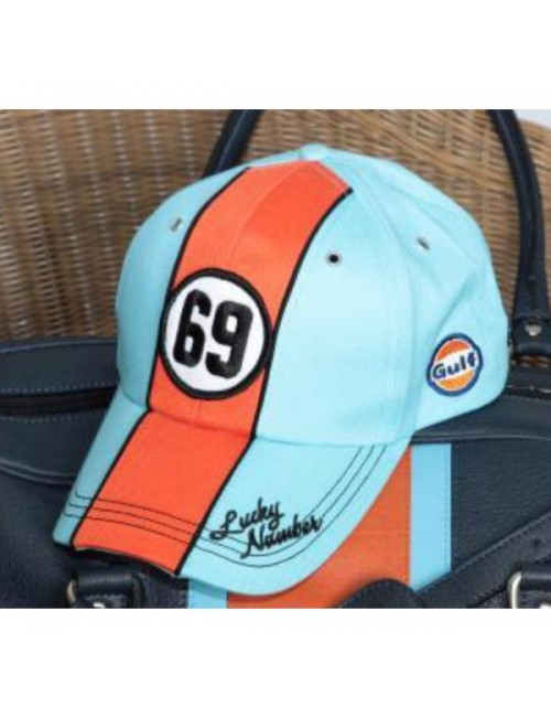 Casquette Gulf 69 bleu