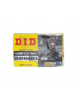 Chaine karting 125 KZ  DID 428H, 60 maillons
