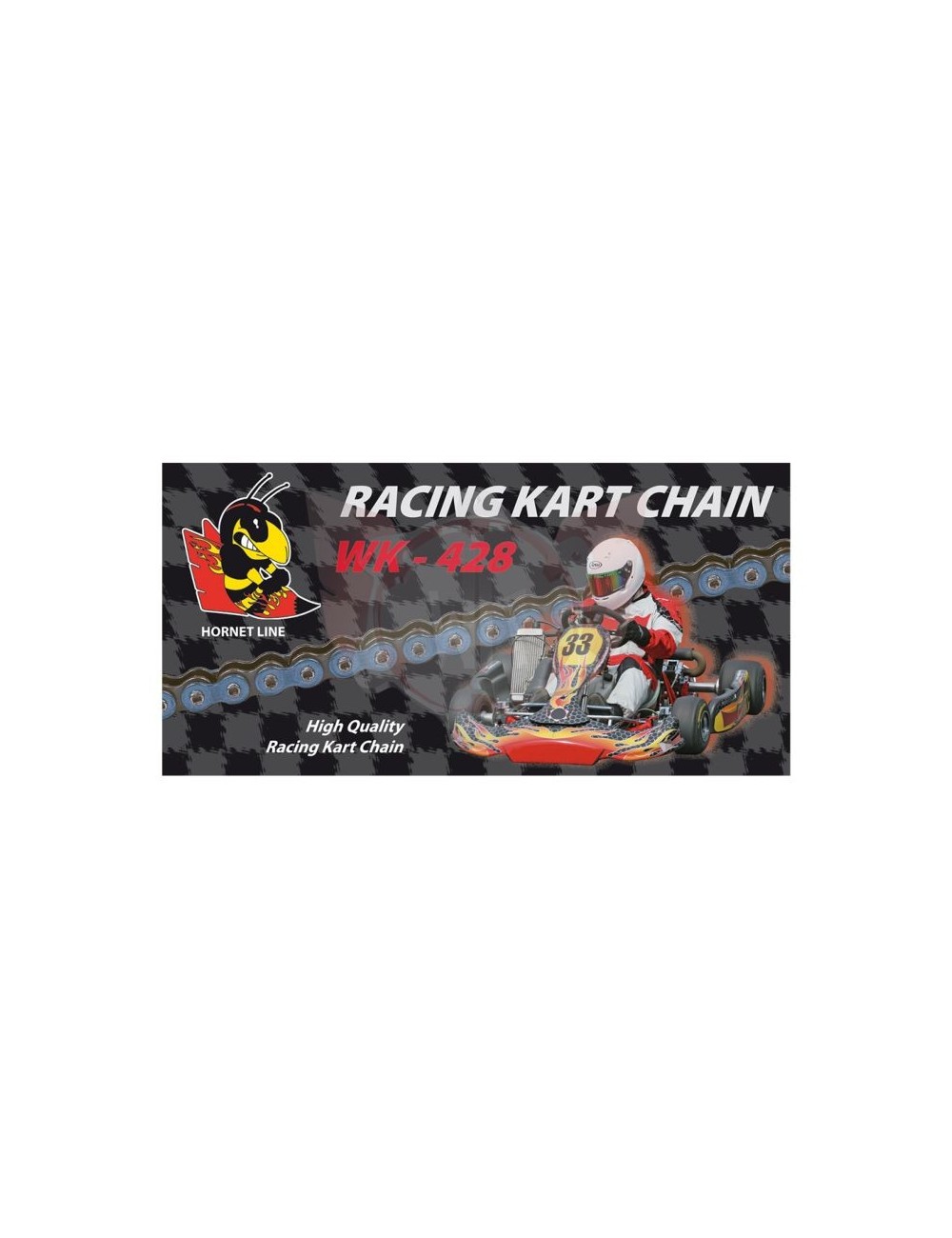 Chaine karting Kz WK-428 Racing Chaine karting Kz WK-428 Racing