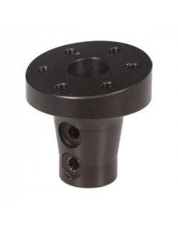 MOYEU VOLANT EN ALUMINIUM INCLINE 16° POUR KF/KZ ANODISE NOIRE