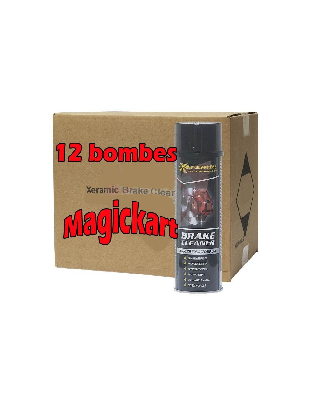 XERAMIC detergente per freni 12x500ml XERAMIC detergente per freni 12x500ml