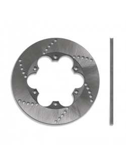 DISQUE DE FREIN NON VENTILE 200x8mm (ACIER)