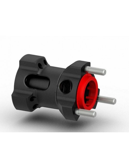 Front hub rim door black L.80mm
