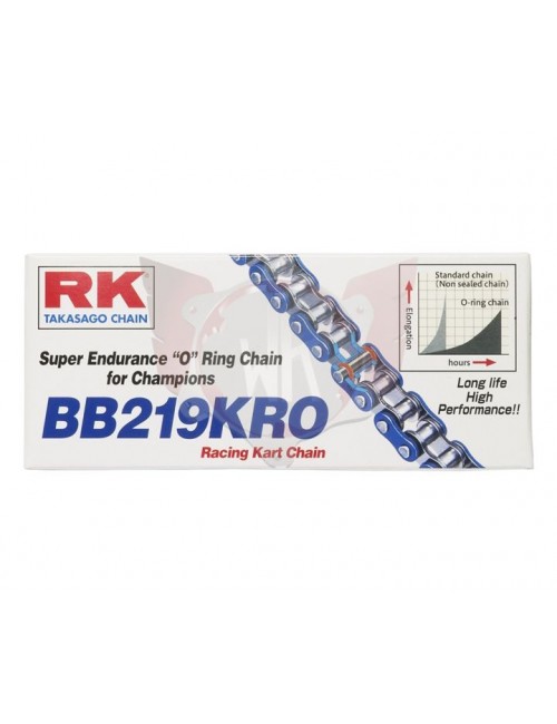 Chaine RK O'ring 219KR bleu -au meilleur prix chez Magickart