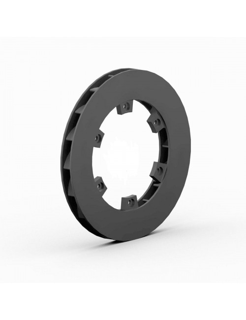 DISQUE DE FREIN VENTILE ARRIERE 200x18mm