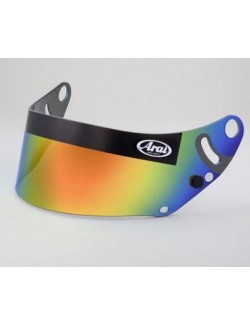 Écran ARAI miroir or, label FIA