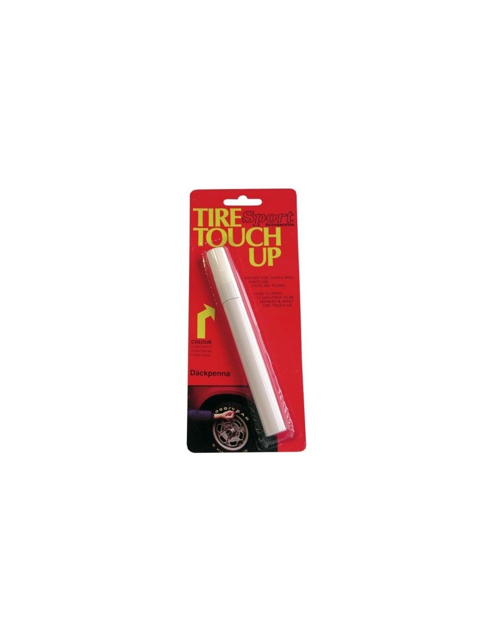 Felt tire Color: White or Gold Felt tire Color: White or Gold