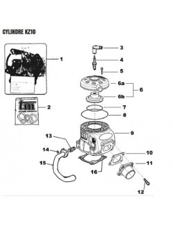 OIL SEAL KIT KZ10