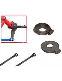 Kit couvercles d'excentrique 32mm