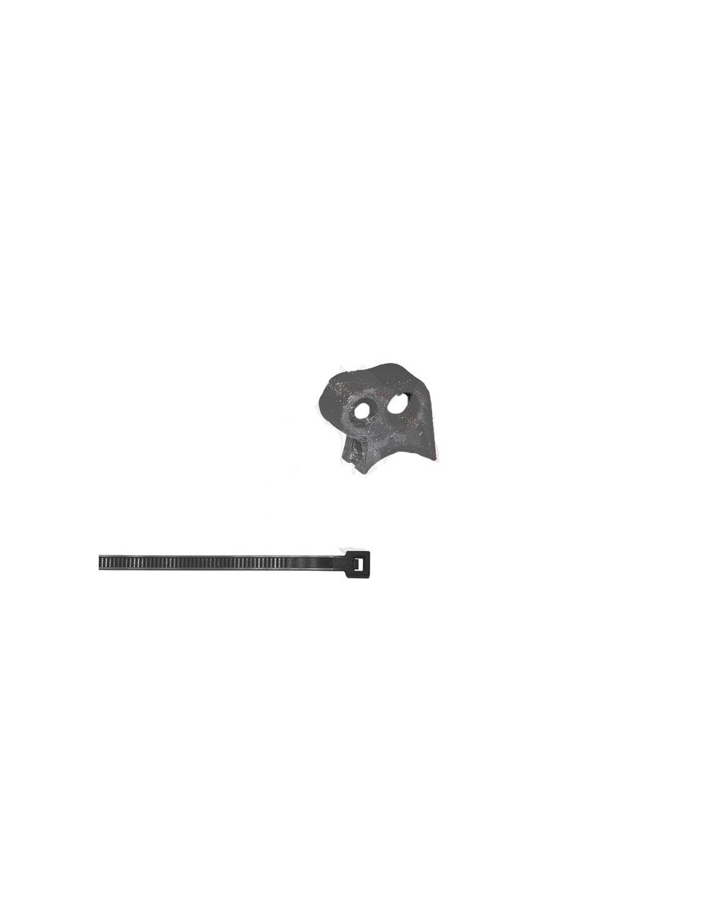 FUEL LINE BRACKET DOUBLE, BLACK FUEL LINE BRACKET DOUBLE, BLACK