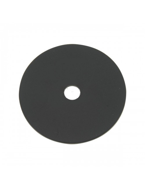 RONDELLE EN ALUMINIUM ANODISEE NOIRE POUR REINFORCEMENT SIEGE -disponible chez Magickart