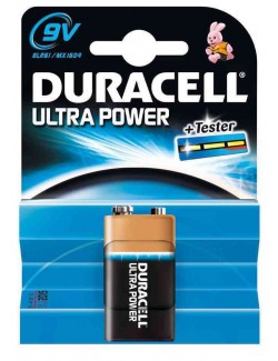 pile Duracell Ultra Power 9V / 6LR61