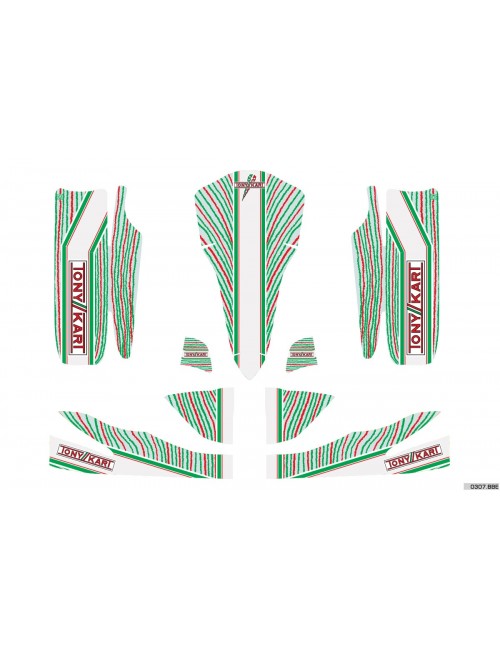 Kit déco Tonykart complet Minikart 2016