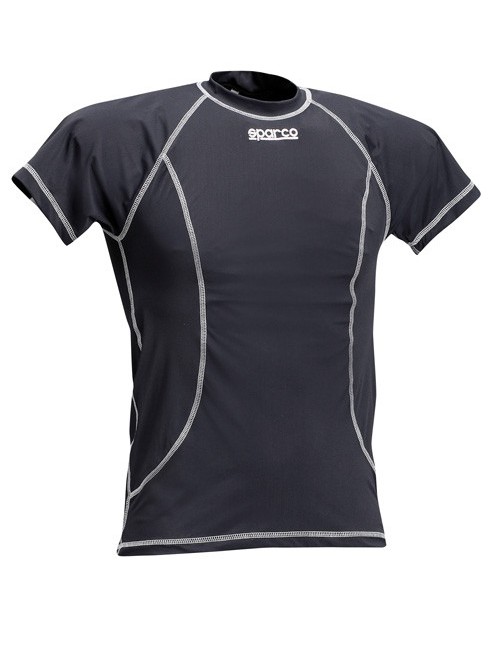 Sparco karting camisa de color negro