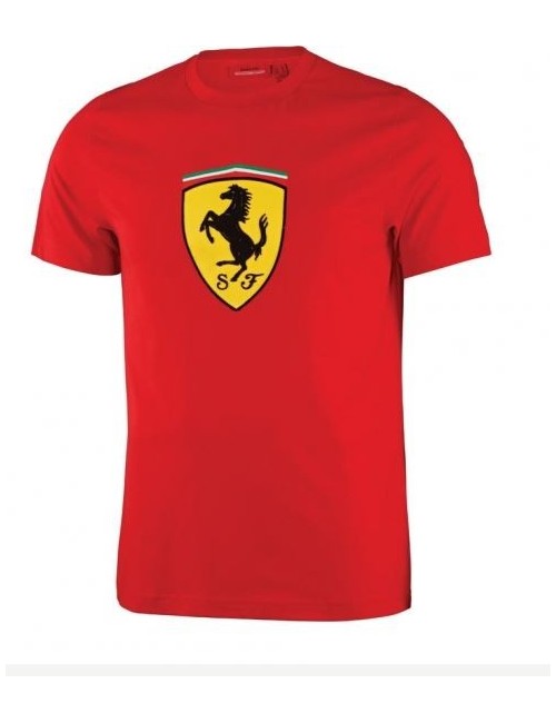 Tee shirt Ferrari rouge  classique
