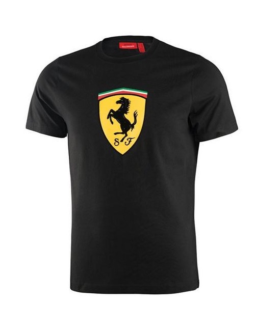 Tee shirt enfant  Ferrari  noir classique