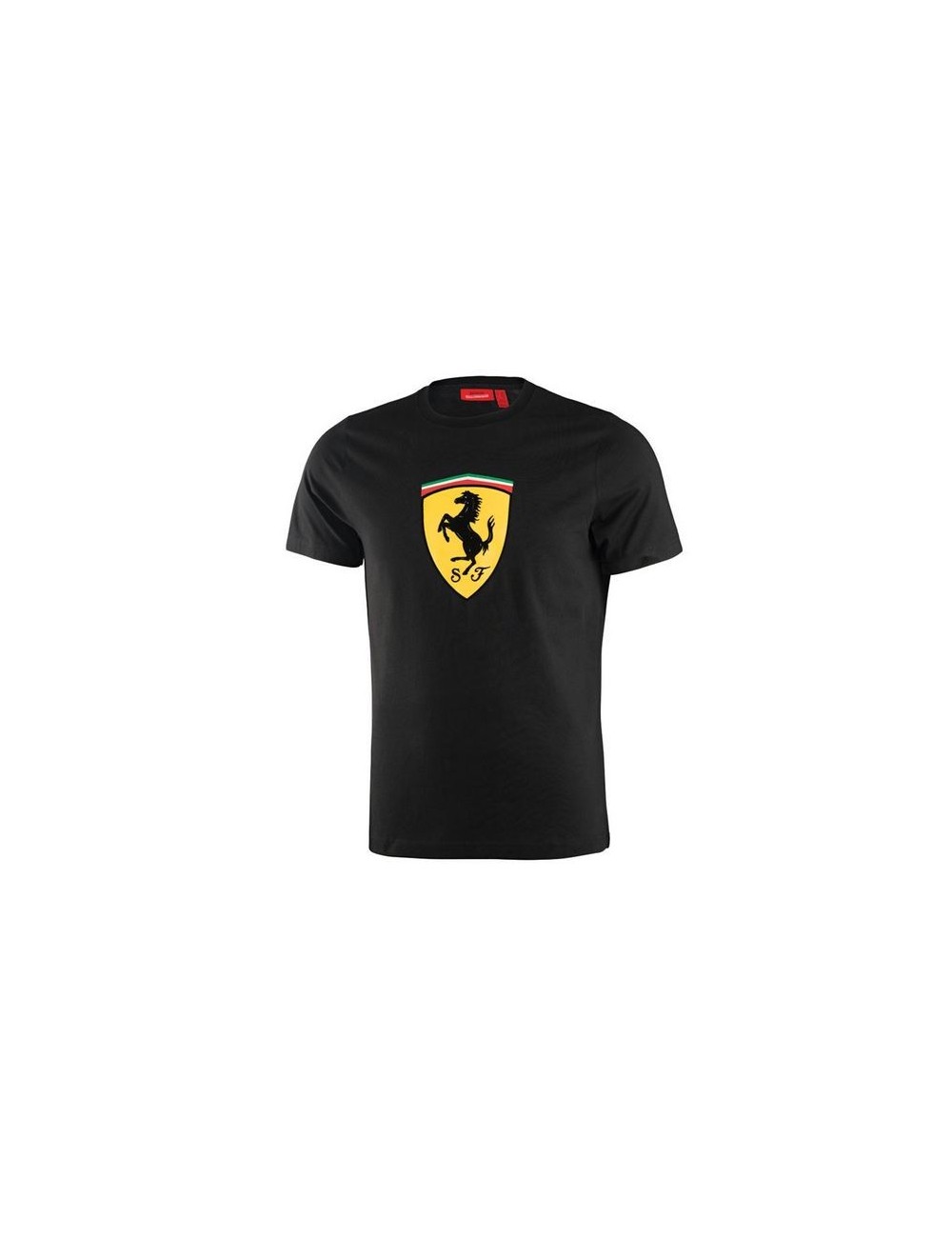 Tee shirt enfant Ferrari noir classique Tee shirt enfant Ferrari noir classique