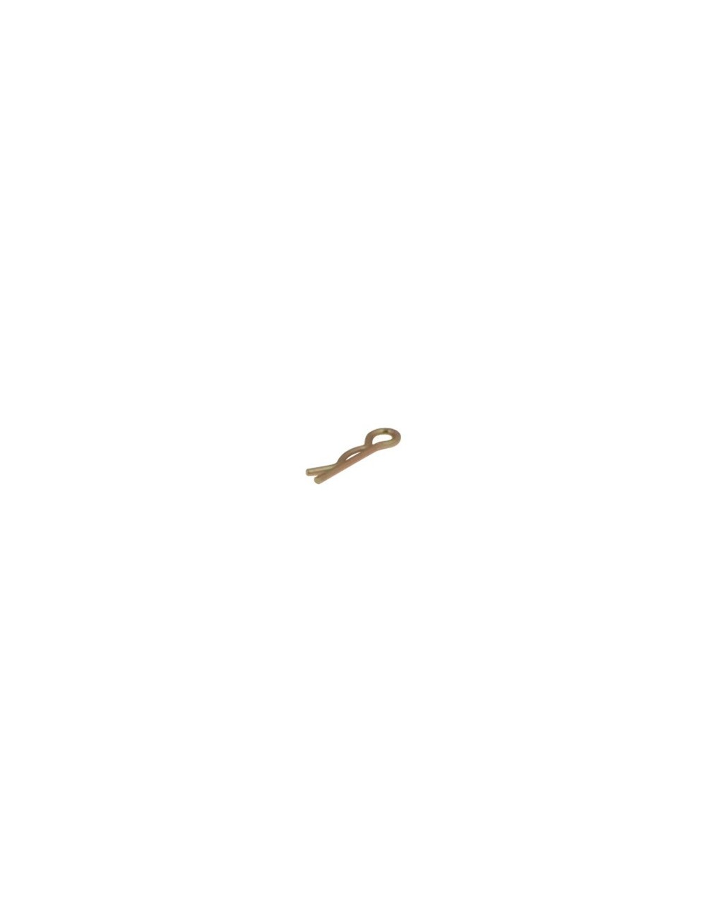 Goupille beta droite pour axe de plaquettes Goupille beta droite pour axe de plaquettes