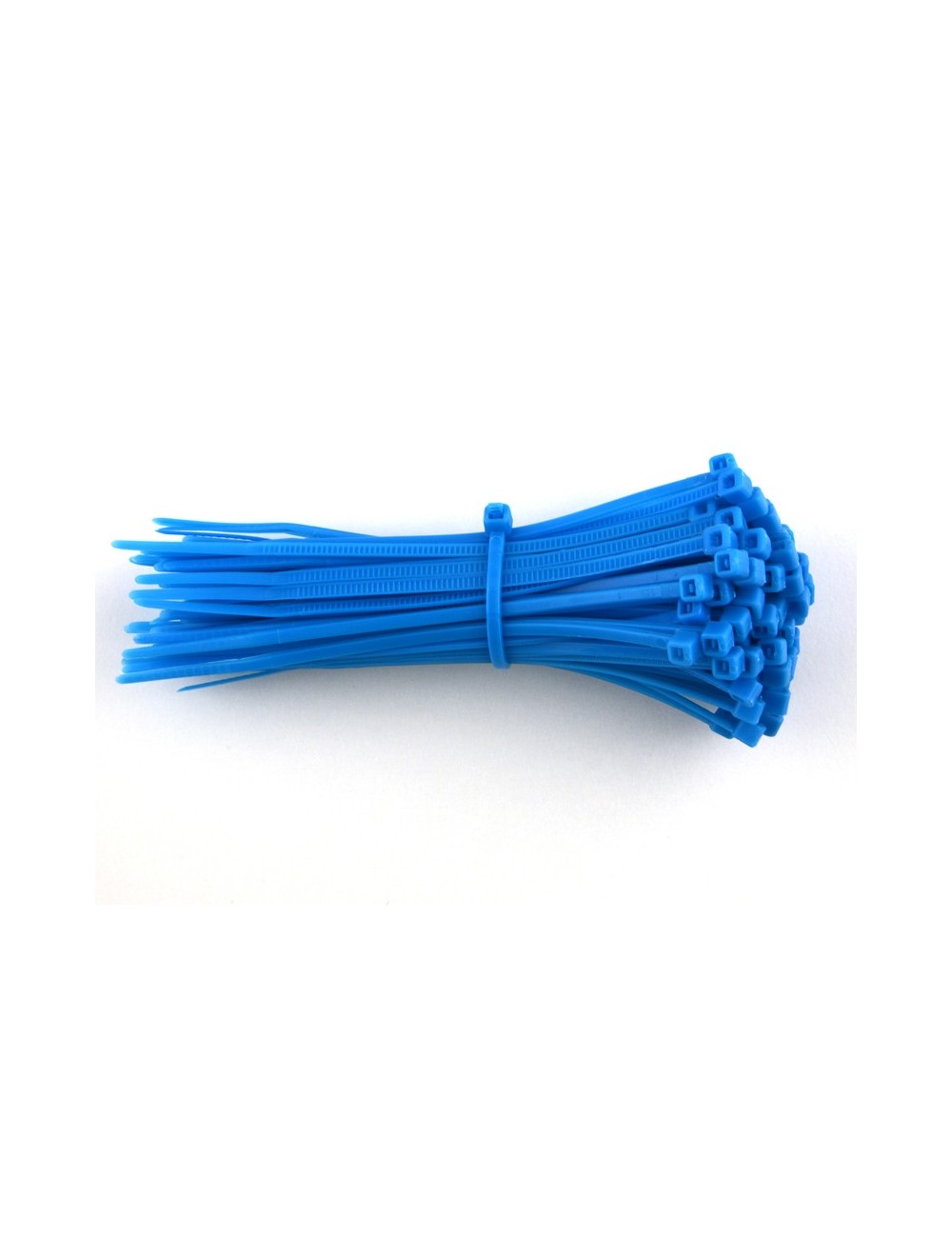 COLLIER POUR CABLE 200x4,6mm COULEUR BLEU 100 COLLIER POUR CABLE 200x4,6mm COULEUR BLEU 100