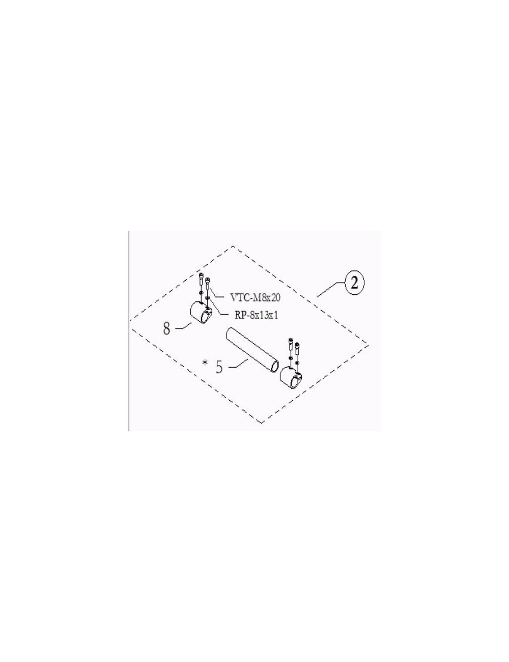 (5) barre stabilisatrice dure 30x2 noire (5) barre stabilisatrice dure 30x2 noire