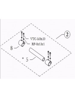 (5) barre stabilisatrice  30 (A)