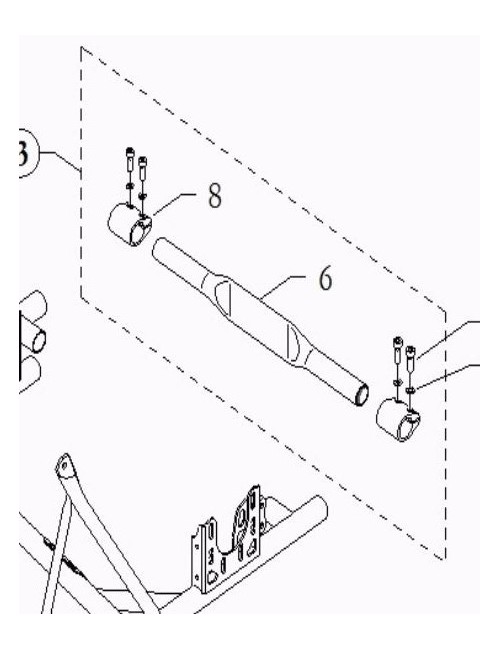 (6) barre stabilisatrice 30 derriere