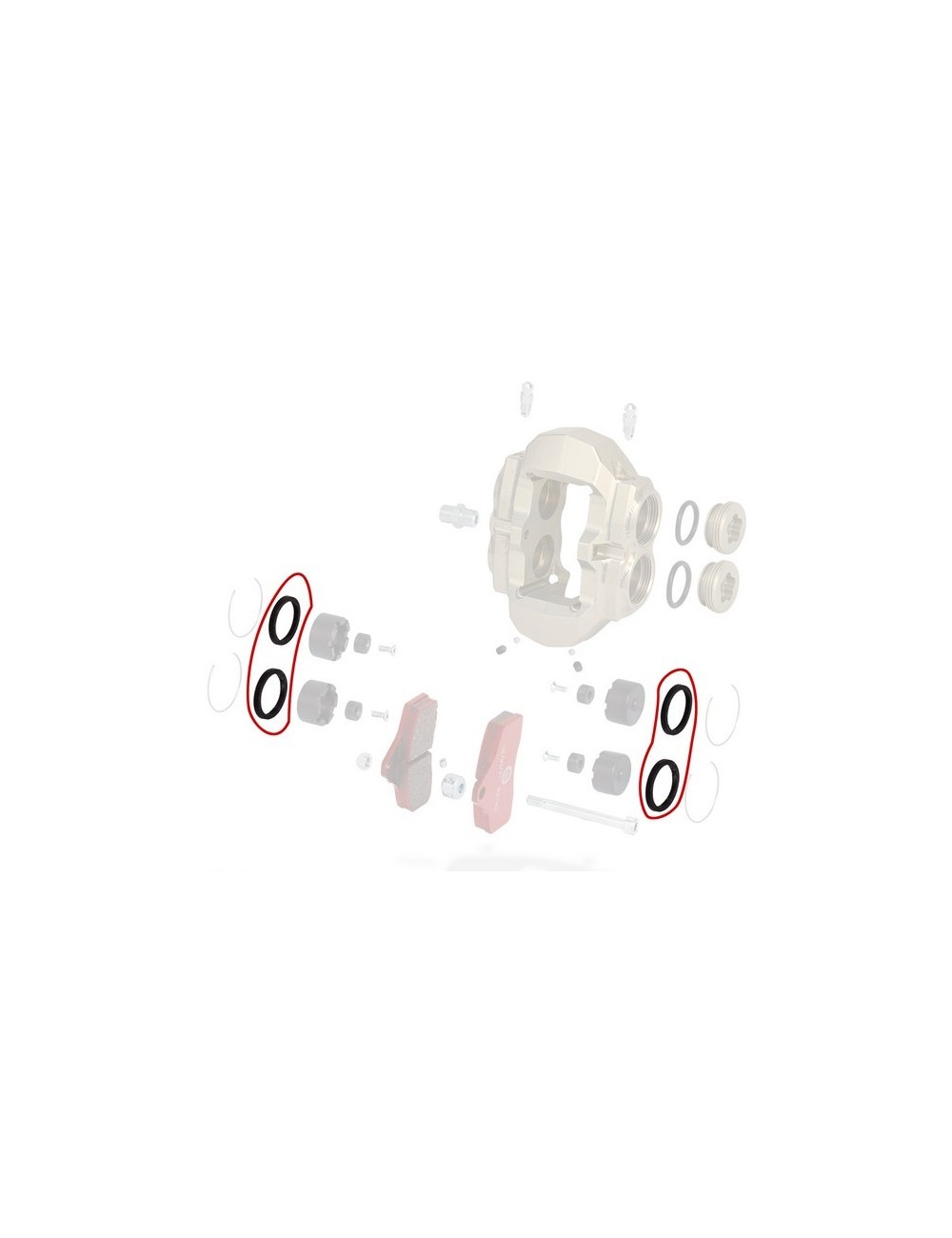 Garniture Etrier AV KZ BSS Garniture Etrier AV KZ BSS