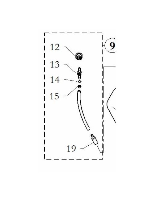 (9) kit plongeur reservoir birel 4l