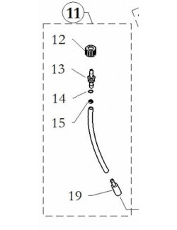 (11) WEIGHT FOR PETROL TANK REMOVABLE BIREL