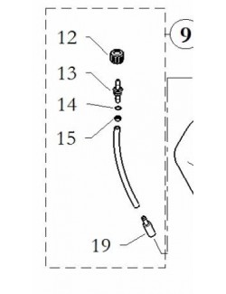 (12) TAPPO PESCANTE SERBATOIO