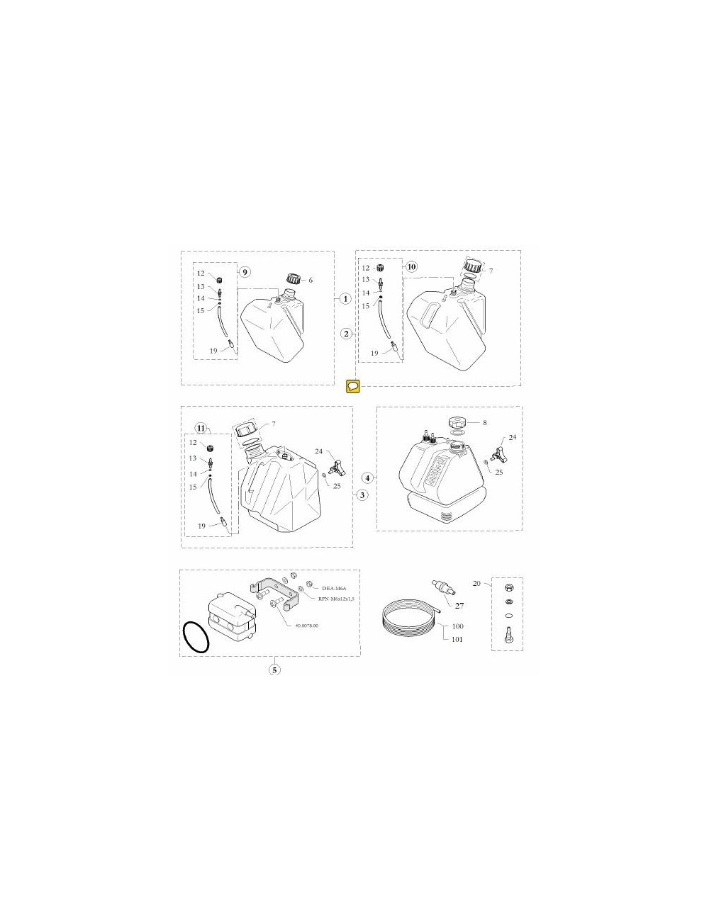 (24) vis de serrage de reservoir ricciardo birel (24) vis de serrage de reservoir ricciardo birel