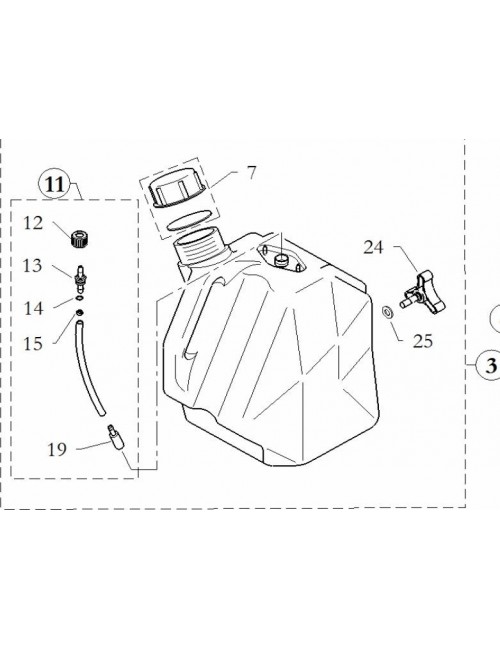 (24) KNOB 8x25