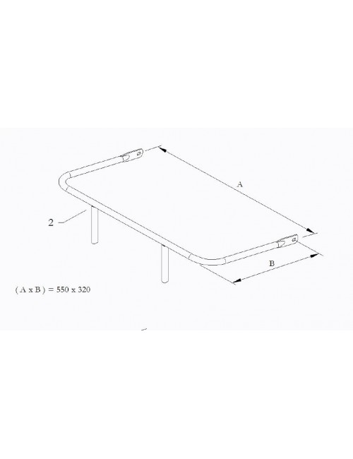 (2) barre de spoiler 510x260 FL09/14 MINI