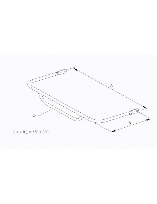 PARAURTI ANT. D 550x320 KG FP7
