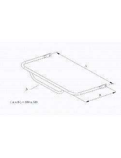 (3) FRONT BUMPER D 550X320 CIK-FRK KG FP7
