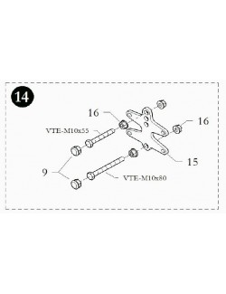 (10) BUSHING ENGINE MOUNT B25