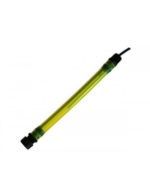 Tuyau flexible jaune avec arrêt automatique 20 litres