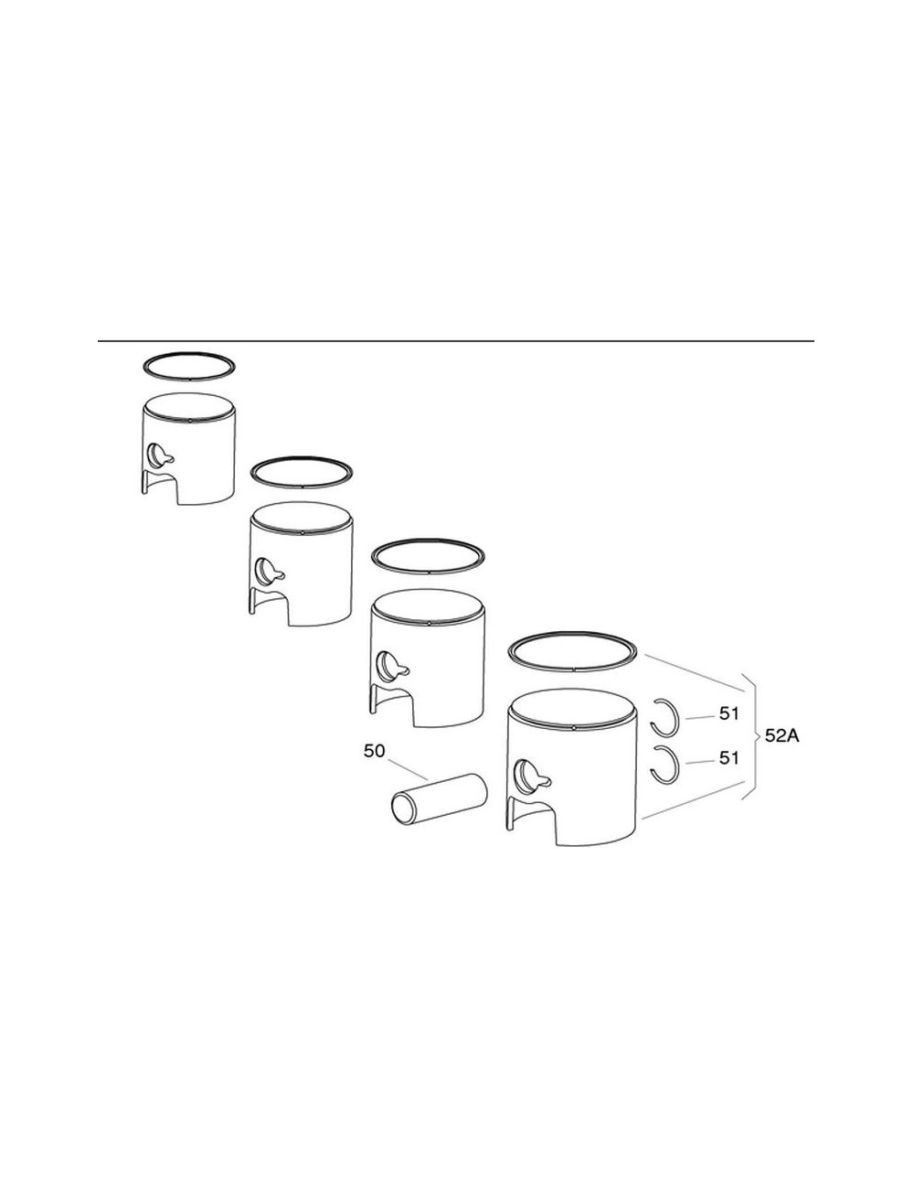 Axe de piston 12x35 iame gazelle Axe de piston 12x35 iame gazelle