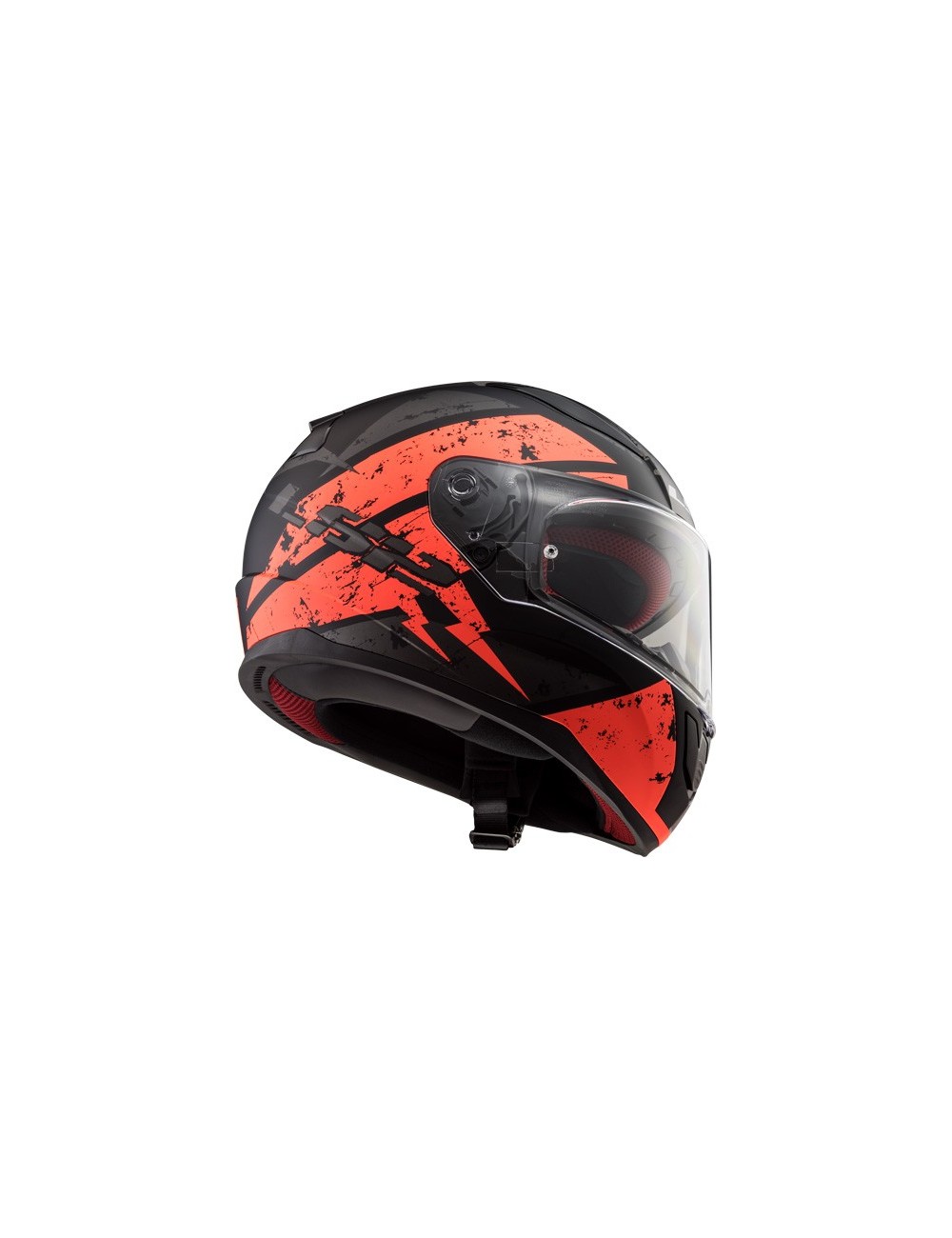 Helmet LS2 DEADBOLT black/orange Helmet LS2 DEADBOLT black/orange