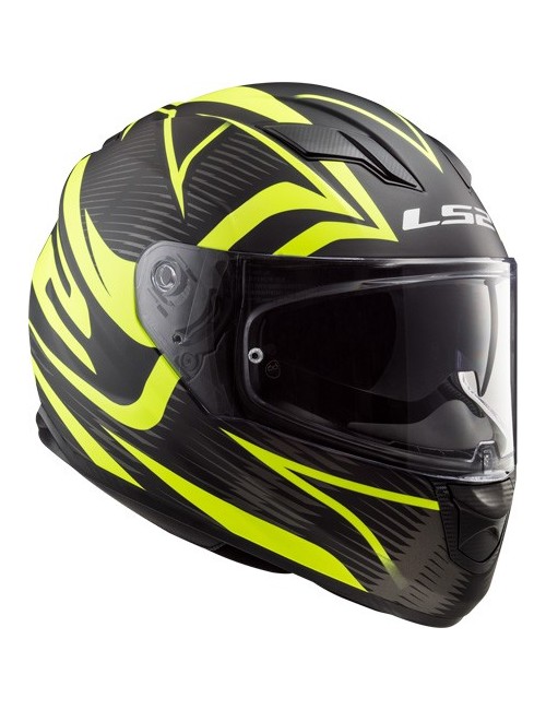 casque LS2 JINK noir/jaune