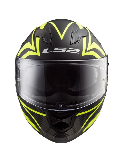 casque LS2 JINK noir/jaune