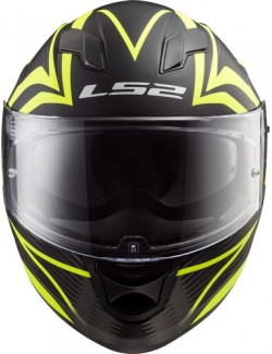 casque LS2 JINK noir/jaune
